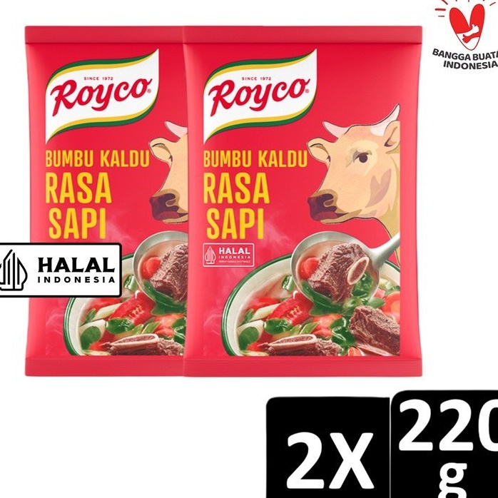 

Maxi Promo Royco Bumbu Kaldu Penyedap Rasa Sapi 22 g x2