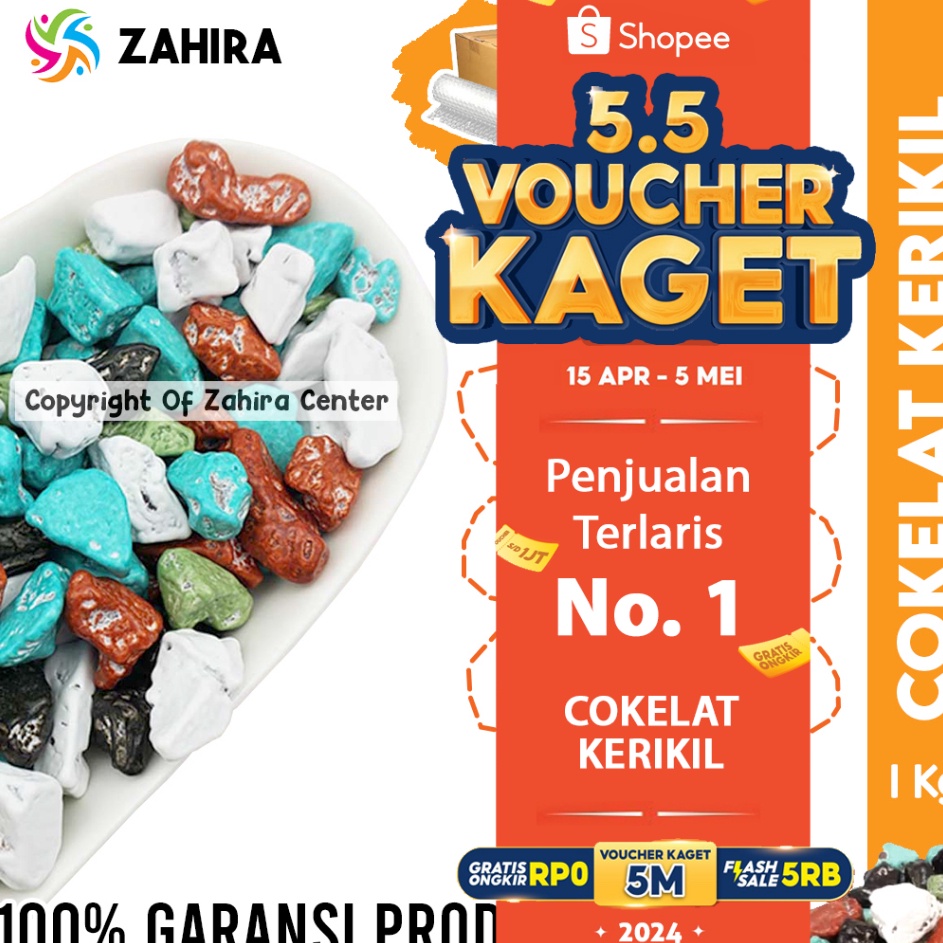 

Cuma Sehari Cokelat Kerikil Arab Premium 1Kg Stone Chocolate Rock Coklat SebagaI Mood Booster Oleh Haji Umroh
