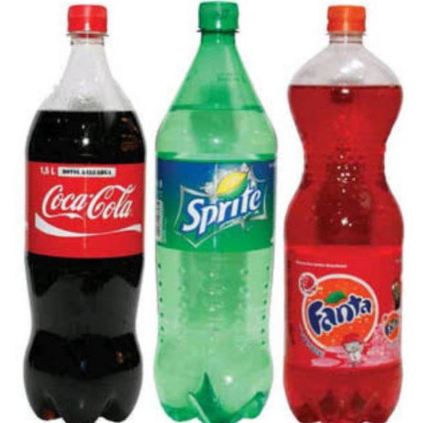 

Semangat Abis Minuman Soda Sprite Coca Cola Fanta 1 Liter