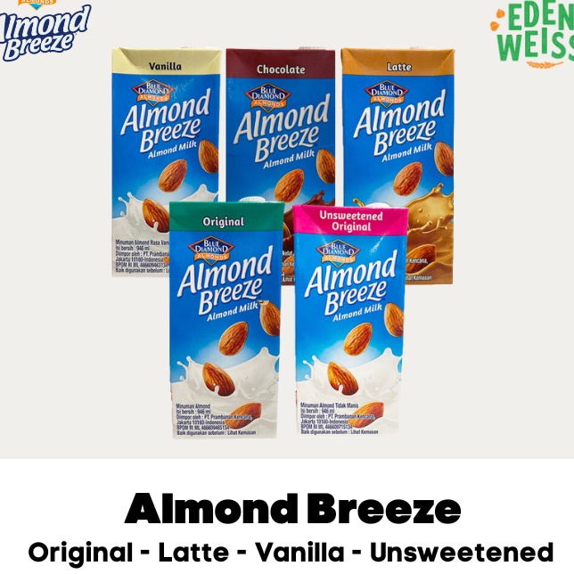 

Dear Almond Breeze Almond Milk 1L