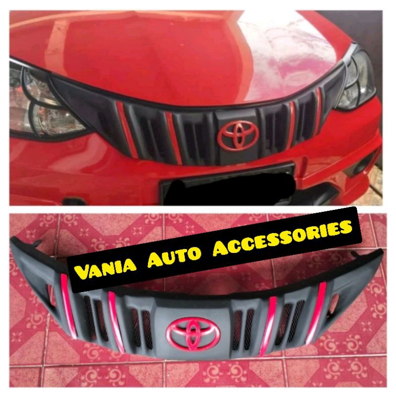 Gril Etios Valco 2013-2016 Prado Grill Etios Liva Apollo + Logo Toyota
