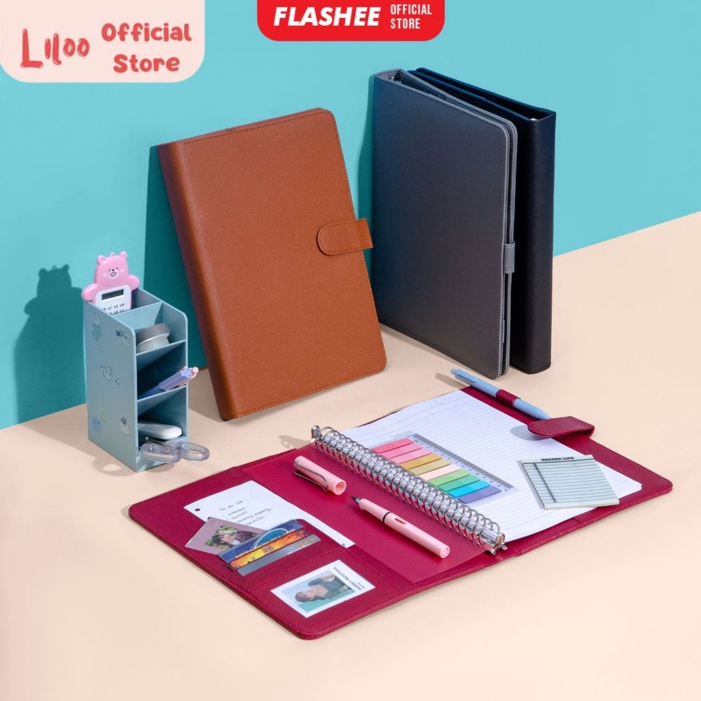 

KODE V5X7 Binder Flashee Polos Eksklusif B5 26 Ring Agenda Polos Eksklusif B5 Polos 26 Ring Binder Organizer B5 Berkualitas