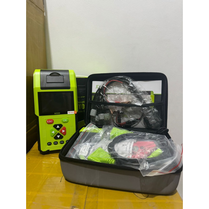 JDIAG M200 SCANNER MOTOR INJEKSI UNIVERSAL ADA PRINTERNYA