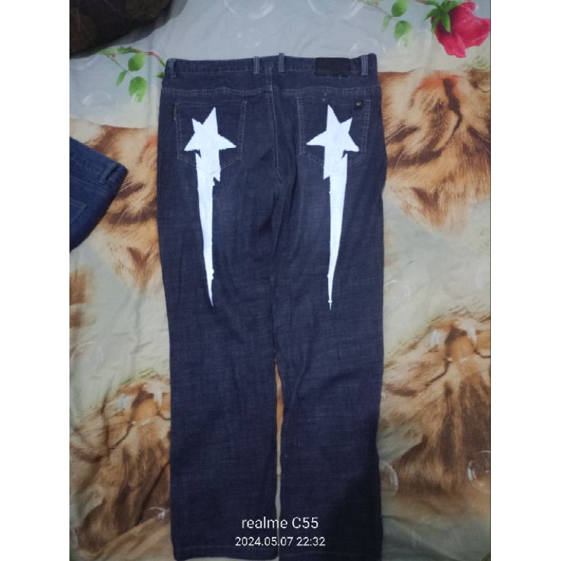 jeans feeding y2k bintang petir