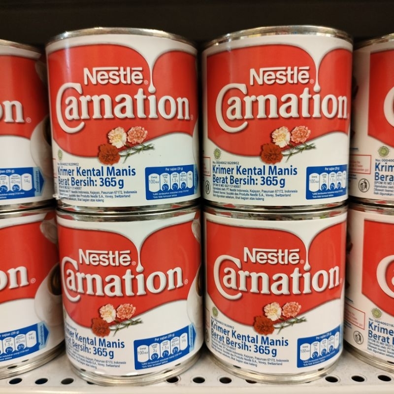 

susu nestle carnation 365gram/susu kental manis/susu carnation
