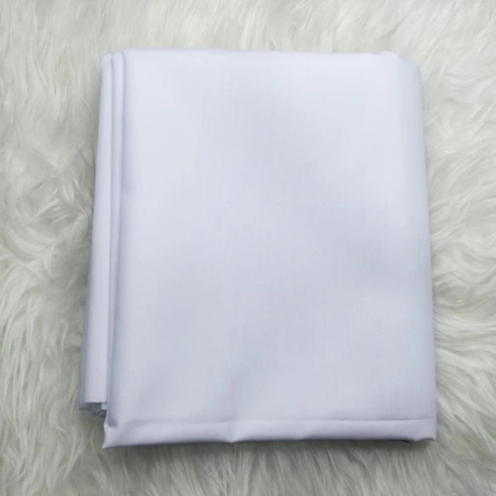 Kain Putih Halus Polos Mori Kafan Meteran