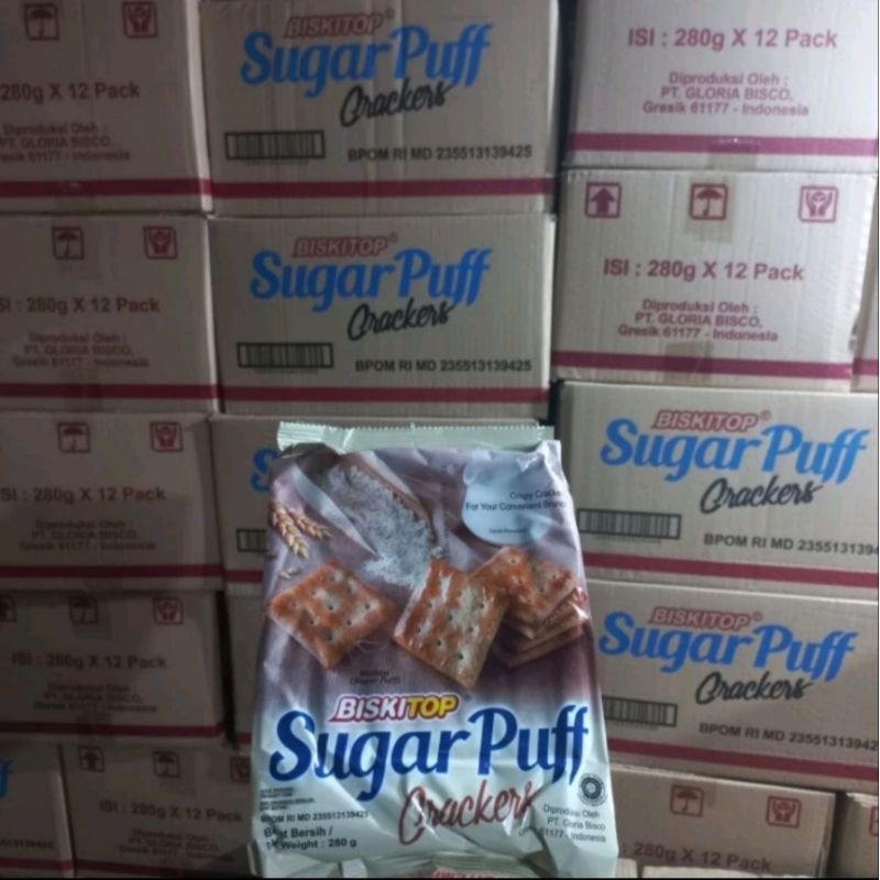 

Sugar Puff Crackers Biskitop 280gr