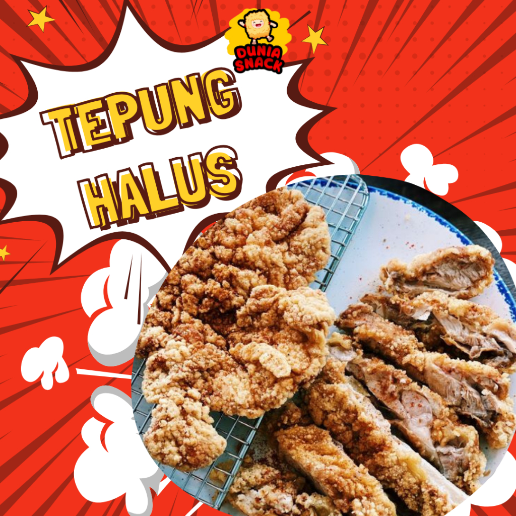 

TEPUNG SHILIN HALUS 1KG | TEPUNG HALUS TAIWAN CRISPY CHICKEN