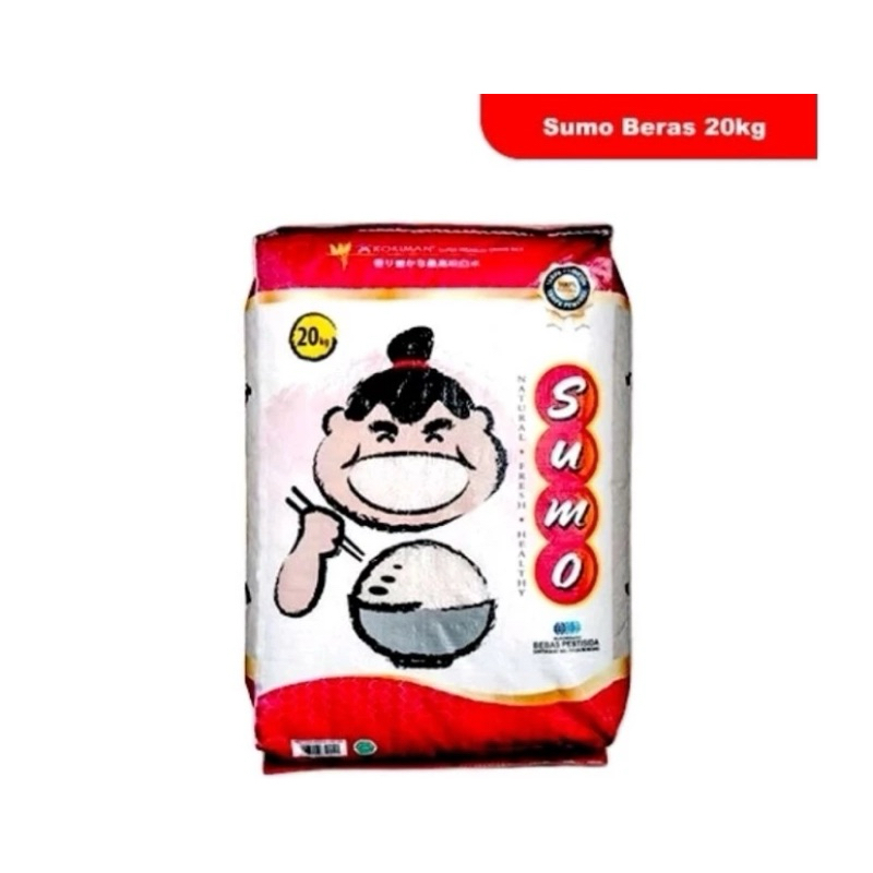 

Beras Sumo Merah 20 KG // Beras Super Kualitas Premium