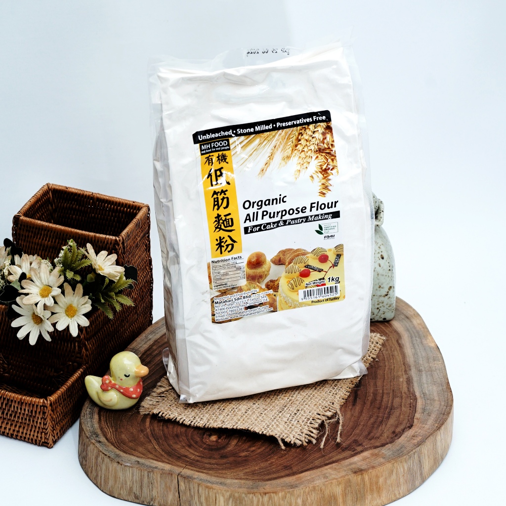 

MH Organic Unbleached All Purpose Flour 1kg
