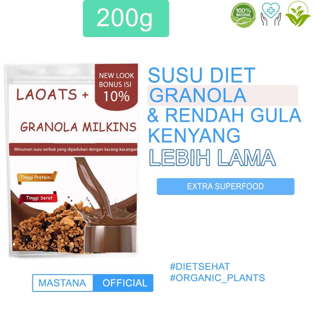 

Minuman diet bpom ampuh cepat granola penurun berat badan pelangsing badan susu diet rendah lemak Laoats