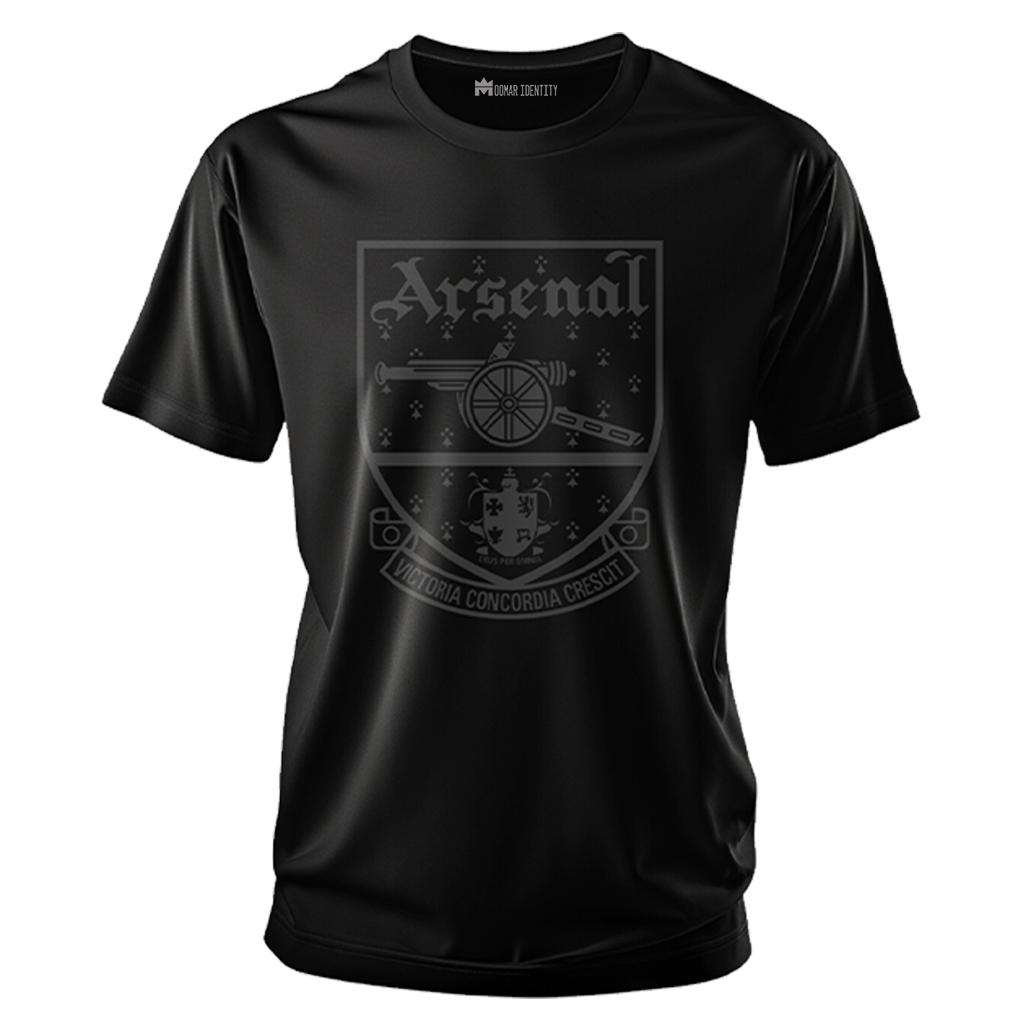 Football T-shirt - Arsenal 1949-1994 Logo Black