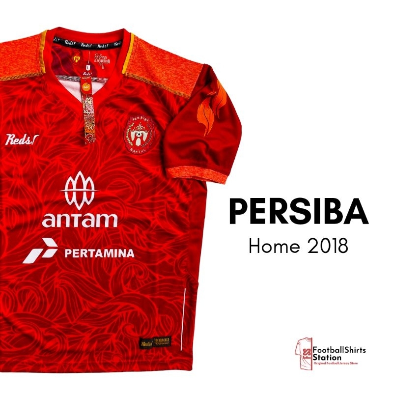 Jersey Persiba Bantul Home 2018 Size L Original Reds