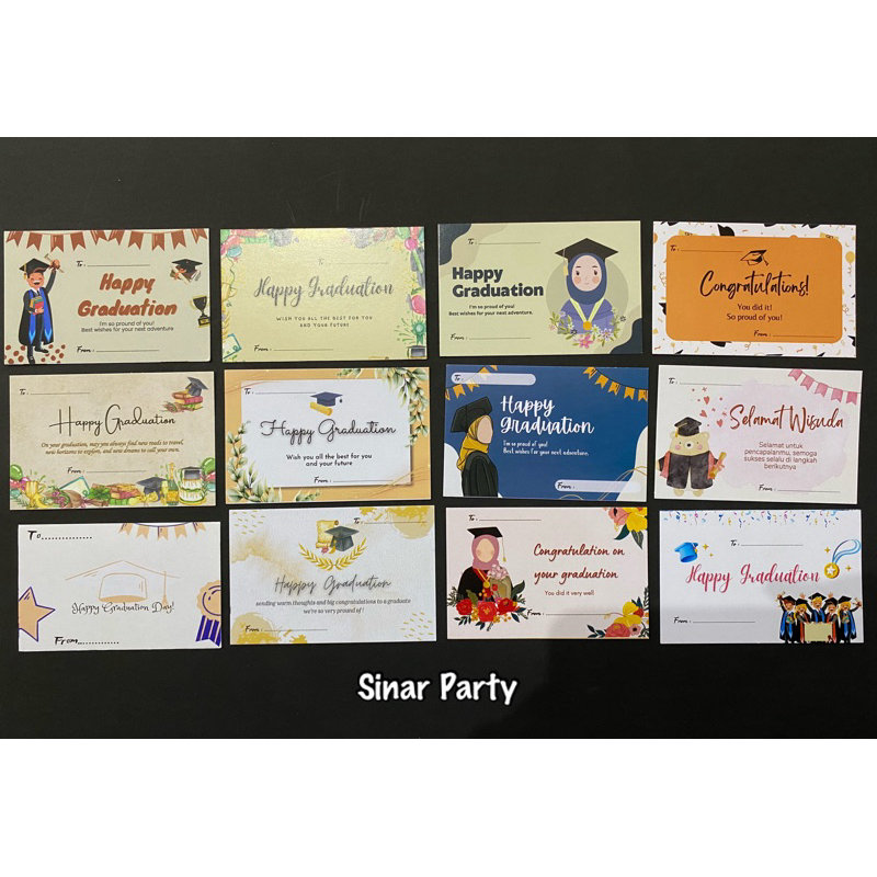 Kartu Ucapan Graduation