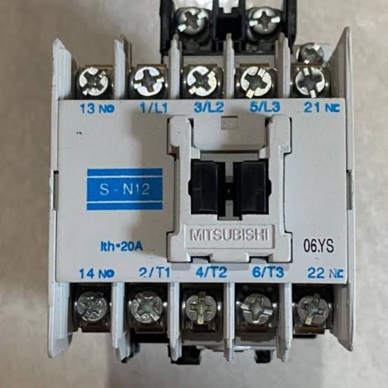 Kontaktor Mitsubishi SN12 20A - contactor S-N12 mitsubishi