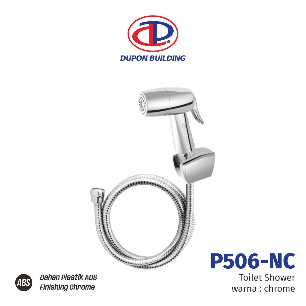 DUPON P506-NC Toilet Shower Jet Shower Bidet Cebok Semprotan Kloset WC Chrome