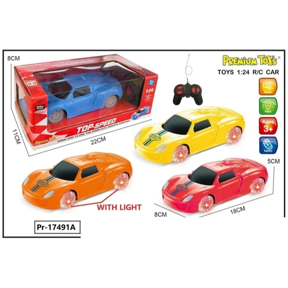 MAINAN MOBIL REMOTE RC 1:24 CAR PR17491A