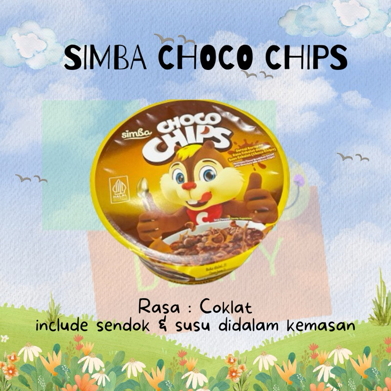 

Simba Choco Chips Sereal Coklat 2 in 1 Sarapan Pagi Halal Sarapan Sehat