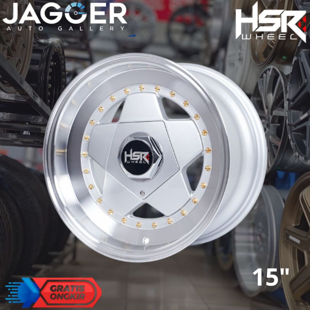 Velg terbaru ring 15 model belang lebar untuk avanza, xenia, brio, jazz, yaris, agya. HSR AACHEN