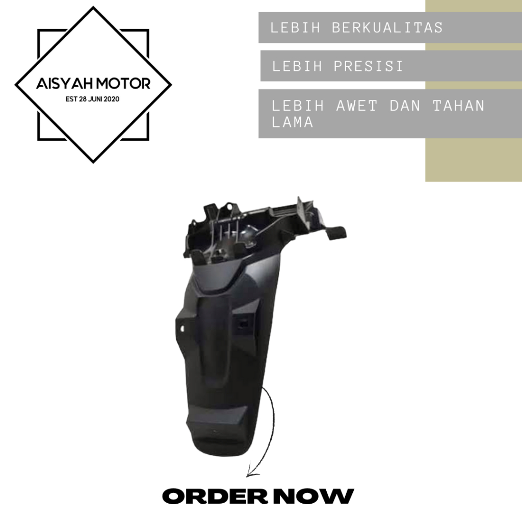 Spakbor Belakang Honda Scoopy FI Tahun 2017