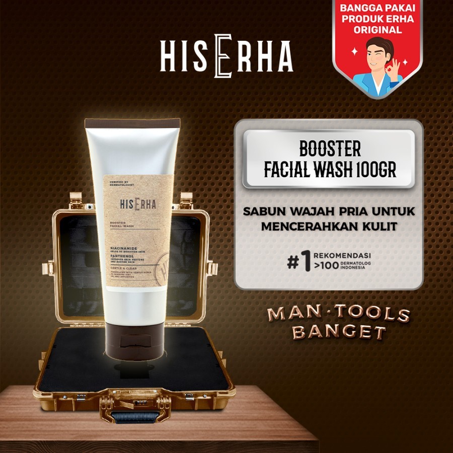HIS ERHA Booster Facial Wash 100 g
