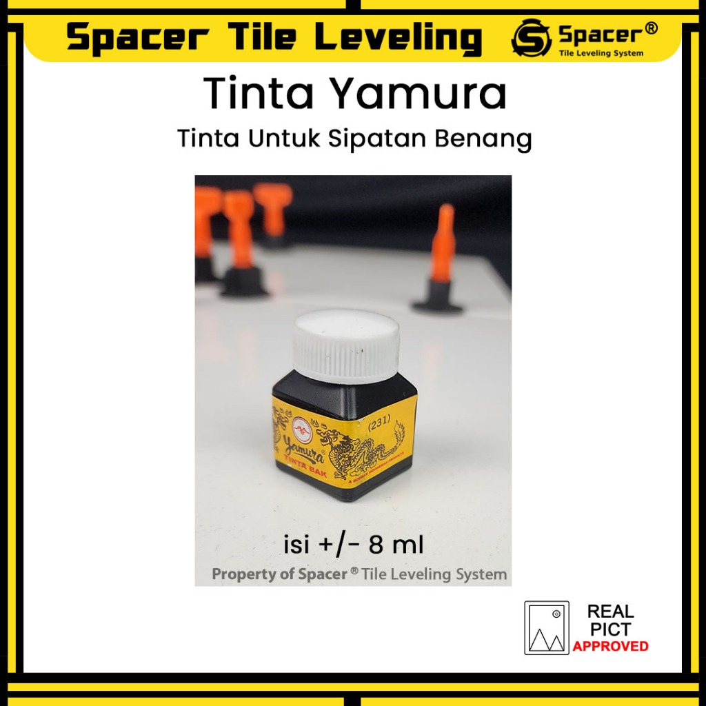 

YAMURA Tinta Sipatan Benang cap Naga HITAM