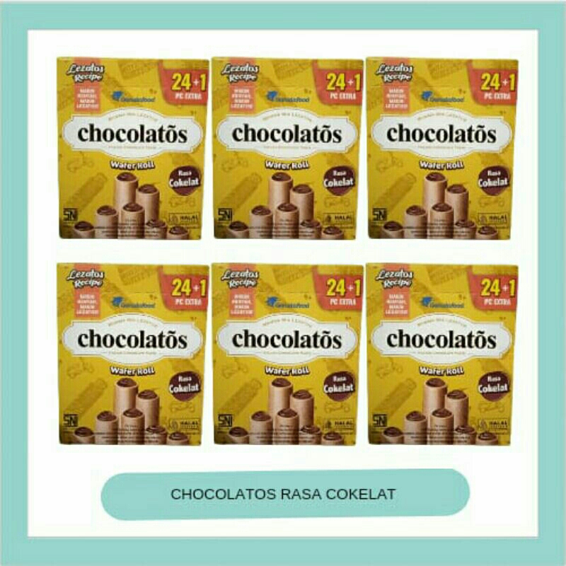 

Gery Chocolatos Cokelat ( 1 dus isi 24+1)