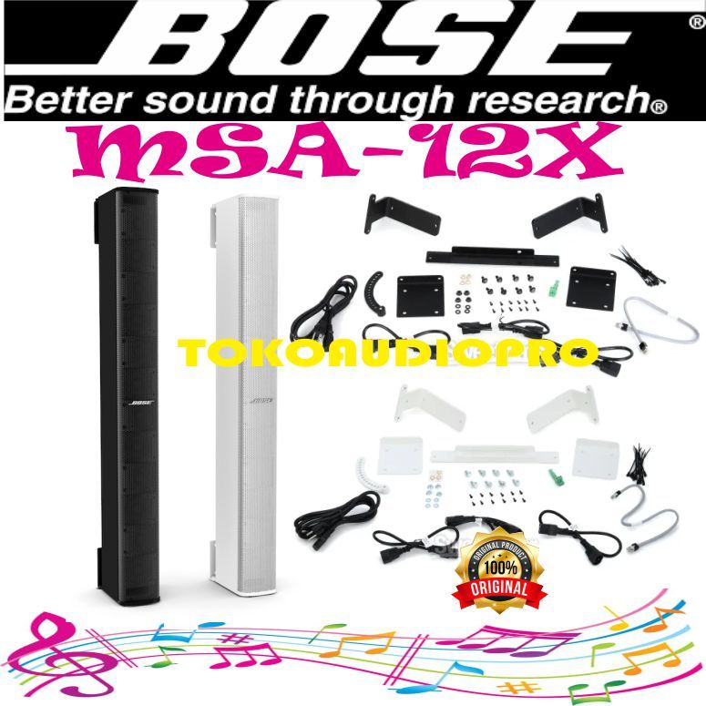 Speaker Aktif  Bose Professional Panaray MSA12X Steerable Array Loudspeaker Aktif Bose MSA-12X Speaker Aktif