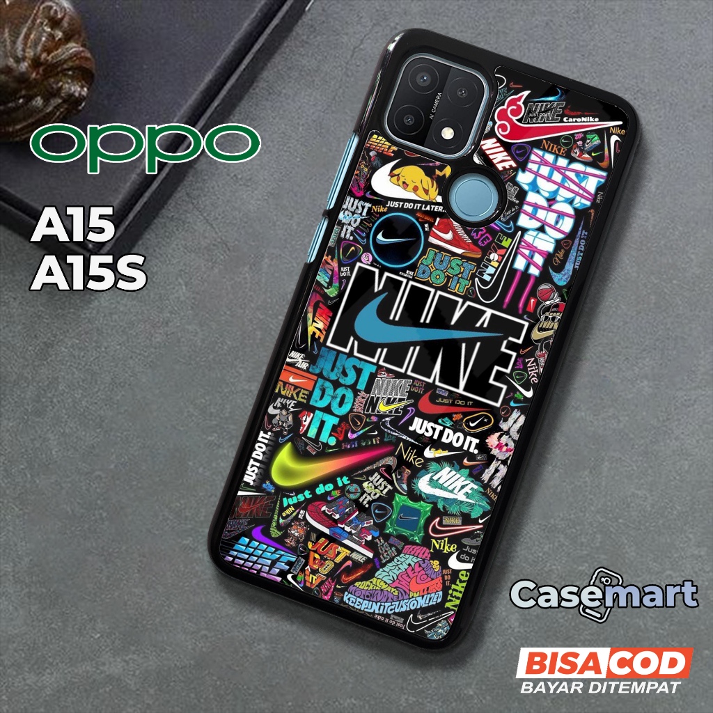 Case OPPO A15 A15S Casing OPPO A15 A15S Casemart [NK01] Case Glossy Case Aesthetic Custom Case Anime