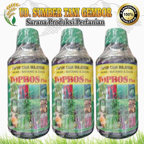 TOPBOS Plus Daun PUPUK MAJEMUK CAIR AKAR  - BATANG - DAUN