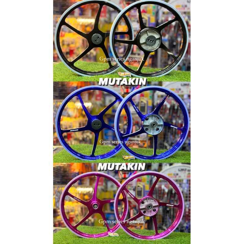 VELG ENKEI MUTAKIN racing pelek CNC VELG ring 17 525 PNP F1ZR fizr jupiter mx OLD jupiter Z/z1 Ss2 S