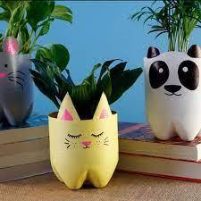 

kerajinan tangan menggunakan botol bekas