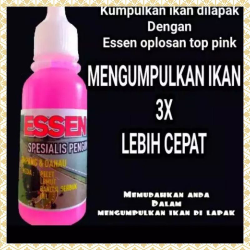 terbaik terlaris essen pengumpul ikan dilapak target semua jenis ikan air tawar esen ikan mas ikan b