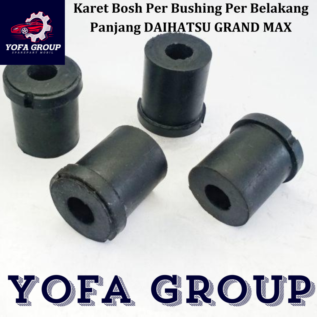 SPAREPART MOBIL Karet Bosh Per Bushing Per Belakang Panjang DAIHATSU GRAND MAX GRANMAX GRANDMAX LUXI
