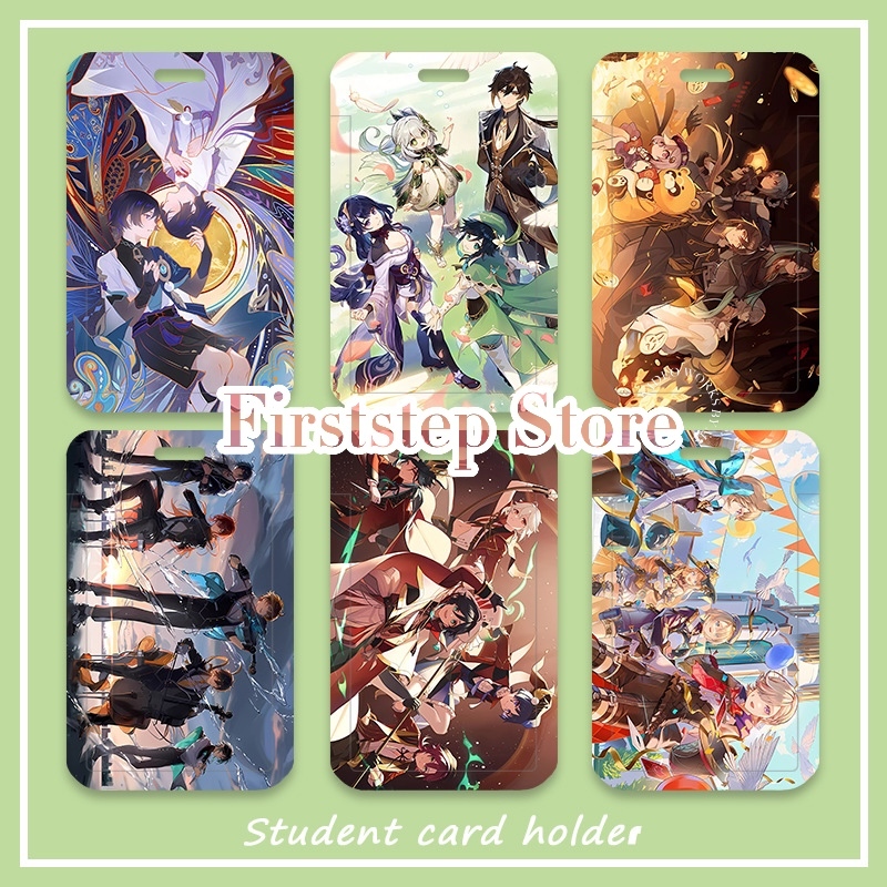 

FIRSTSTEP - Anime Genshin Impact Game Anime Girl Boy Hatsune Miku ID Card Holder / Name Tag / Gantungan Kartu Nama / Tali ID Card / Tempat Kartu ID Card Holder / ID Card Premium / Gantungan Kunci / Gantungan Kunci Anime Kartun /