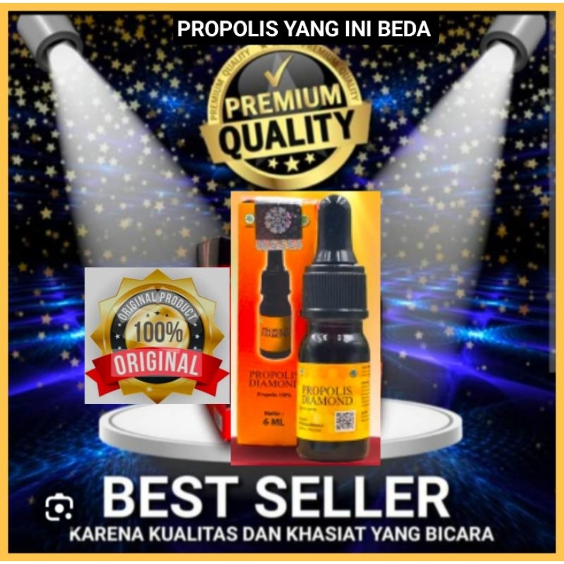 Propolis Diamond Premium 1 botol 6 ml Import New Zealand