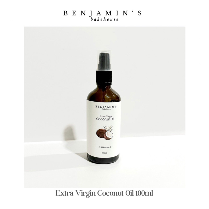 

Extra Virgin Coconut Oil 100ml - Benjamin's Bakehouse