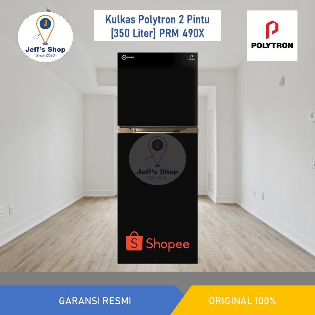 Polytron Kulkas 2 Pintu [350 Liter] PRM 490X
