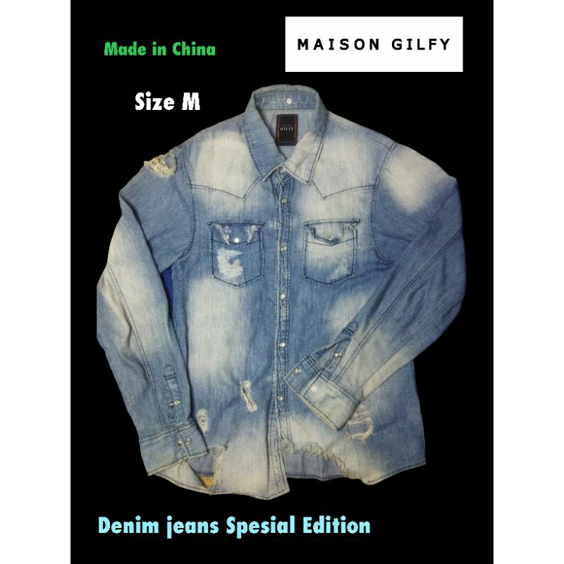 Denim Jeans Maison Gilfy original
