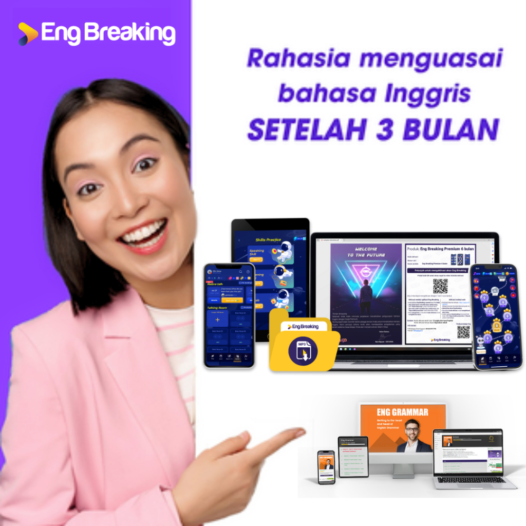 ENG BREAKING TERBARU - VERSI TIDAK ADA BUKU dari X3English