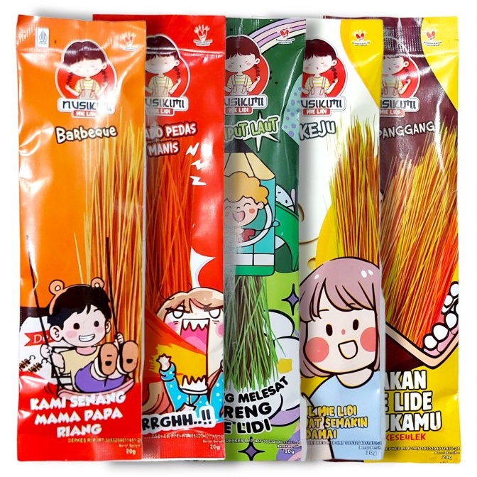 

NUSIKIMI Jual Per Pack isi 1Pc x 2gr Mie Lidi Viral