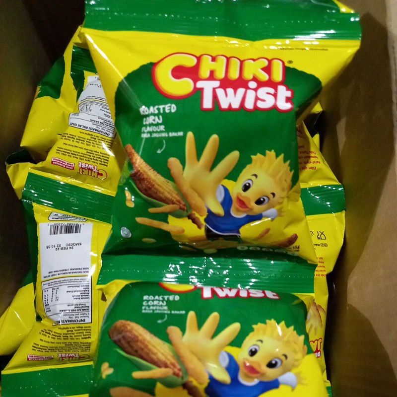 

Snack Chiki Twist 10pcs | Snack Rencengan| Snack anak