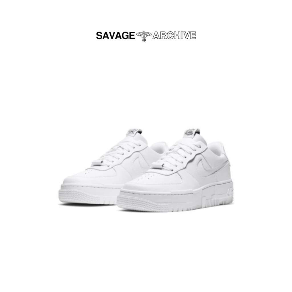 NIKE AIR FORCE 1 WMNS PIXEL TRIPLE WHITE SAIL