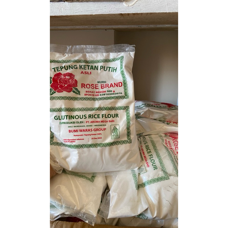 

Tepung Ketan Rose Brand