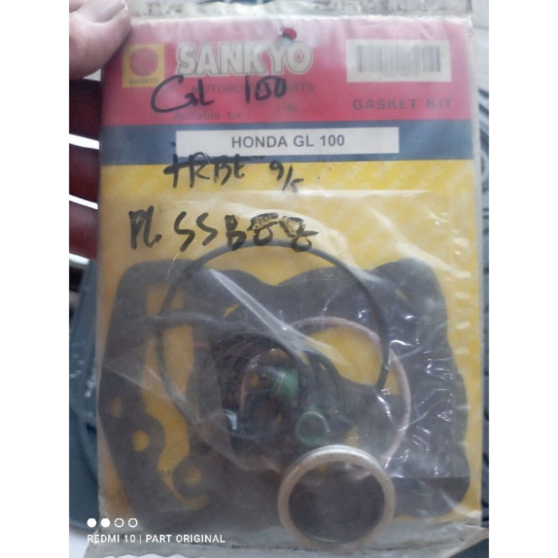 PACKING TOP SET A HONDA GL100 GL 100 SANKYO
