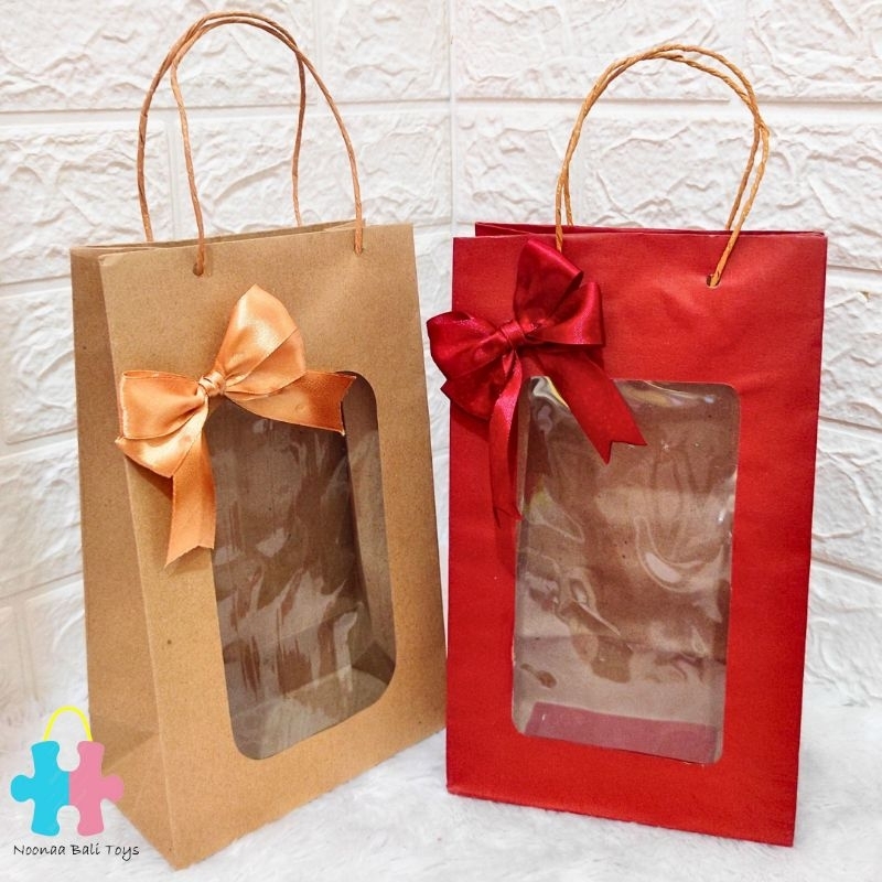 

Paper Bag Mika 25x8x15 cm Goodie Bag Untuk Souvenir Ulang Tahun