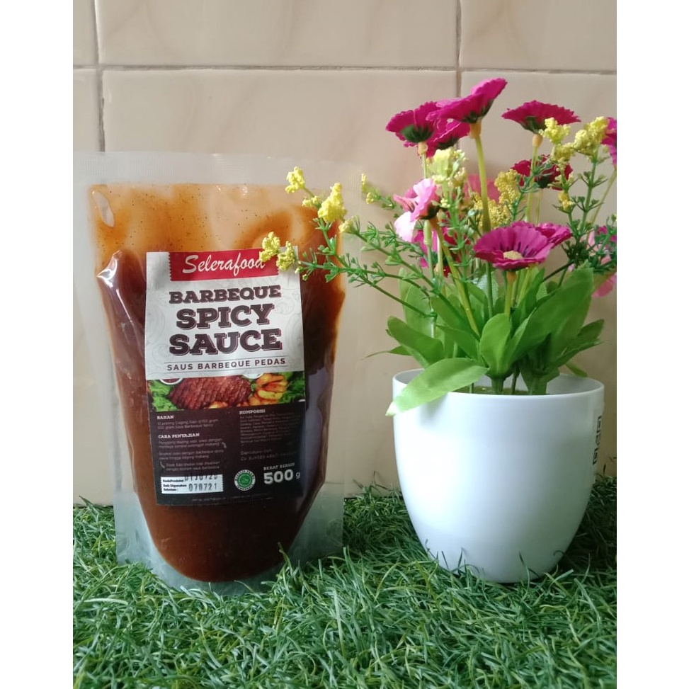 

Barbeque Spicy Sauce Saus Pedas BBQ Selerafood 5 grpack