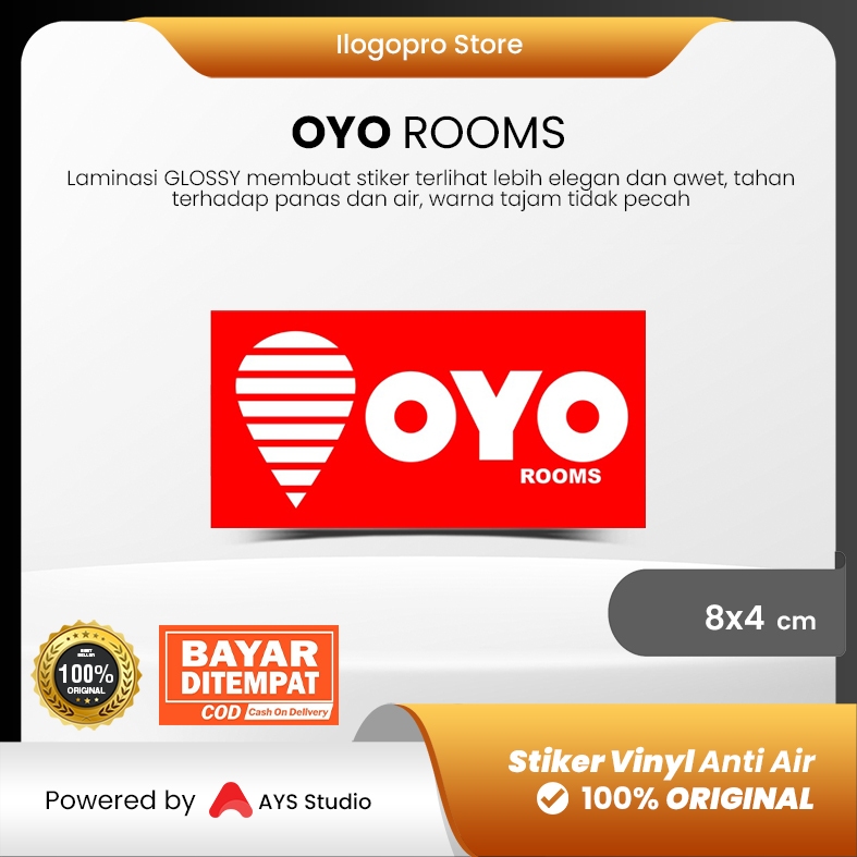 

Stiker Viral OYO Laminasi Glossy (Bijian) - OYO ROOMS