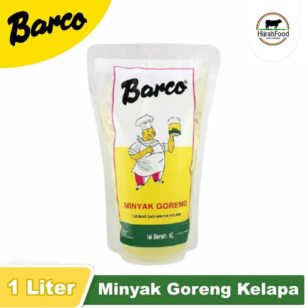 

Barco Minyak Goreng Kelapa Sehat Coconut Cooking Oil 1 L