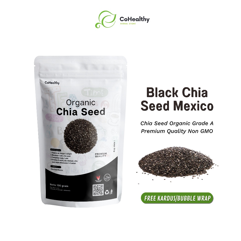 

Chia Seed Mexico Organik Super Food Premium Cia Seed Premium